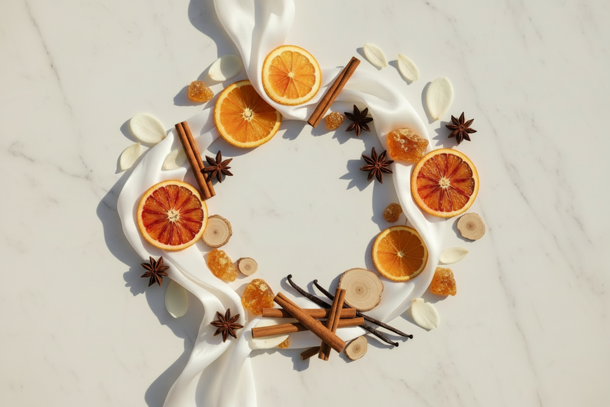 add santal to this image