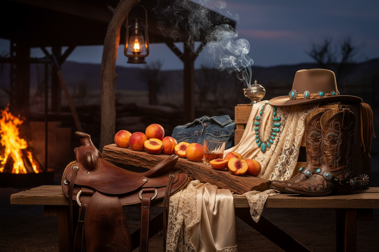 wild west cowgirl inspired luxury